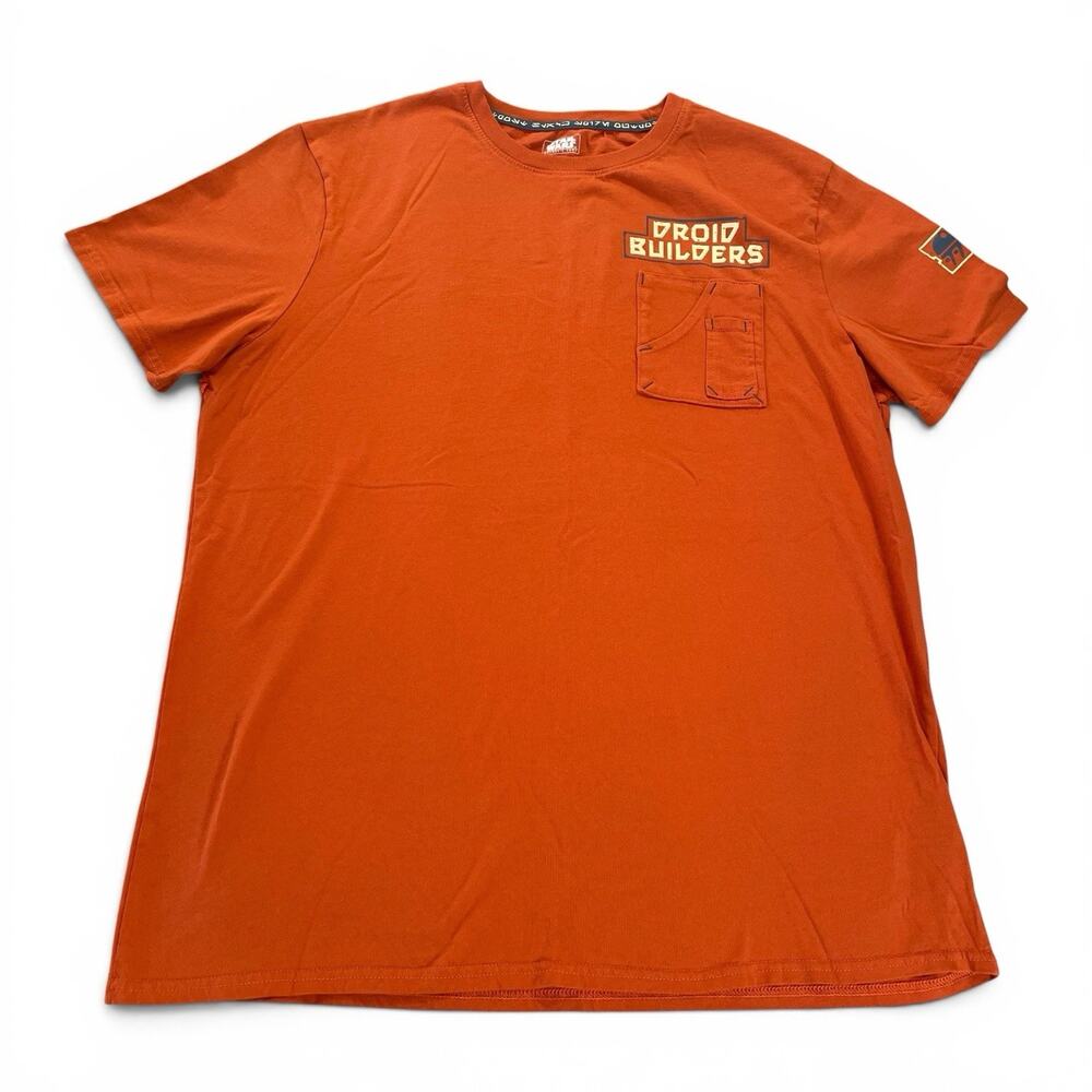 Star Wars T-Shirt Adult Large Droid Depot Builders Galay's Edge Disney Parks